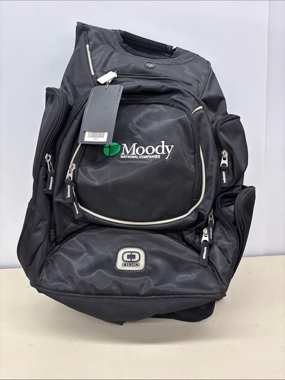 OGIO Black Men's Backpack with Moody National Companies